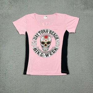 Daytona Beach 2016 Bike Week Skull T-shirt